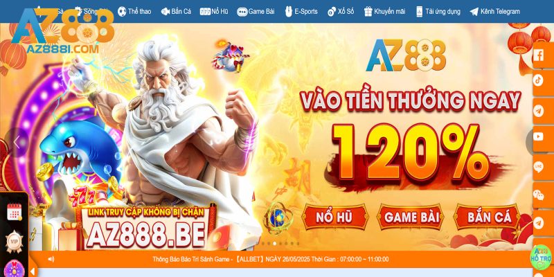 AZ888 56 Giới thiệu nhà cái AZ888 uy tín hàng đầu