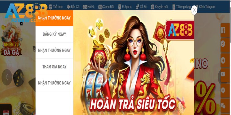 AZ888 57 Các yếu tố được đánh giá cao tại AZ888